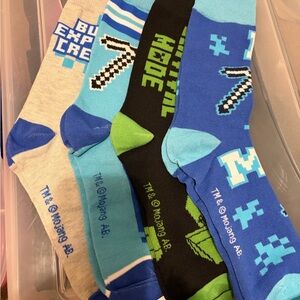 Minecraft Themed Socks Set